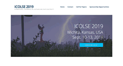 Desktop Screenshot of icolse.com