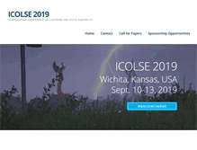 Tablet Screenshot of icolse.com